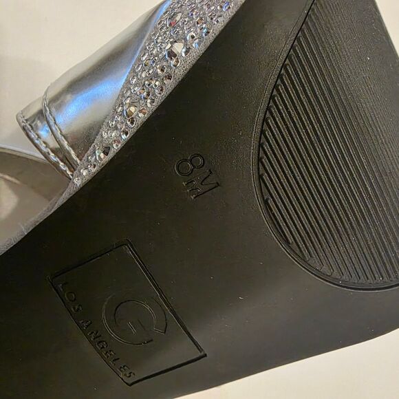 COPY - BRAND NEW GBG LOS ANGELES JEWEL STRAPPY HEELS  SANDALS R3 - Picture 15 of 15